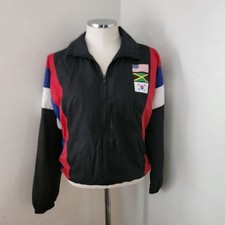 Forever 21 Black and Red Windbreaker Women's Small