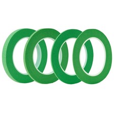 GZXUNFA 4 Rolls Fine Line Tape Green , Fineline Masking Tape in 1/16, 1/8, 1/...
