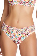 Bleu Rod Beattie Women's Bikini Bottom Floral Hipster Multi