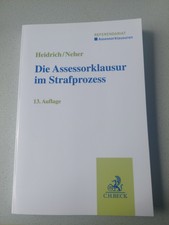 Die Assessorklausur im Strafprozess von Andre...