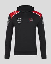Haas Racing F1 2026 Team Pullover Hoodie - Black