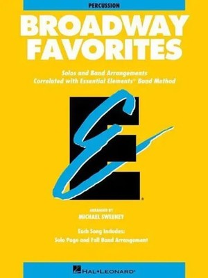 Essential Elements Broadway Favorites | Percussion | Dan | Englisch | Buch