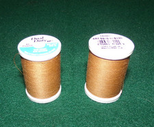 Dual Duty All Purpose Polyester Thread, 250 yards, Golden Tan 8140 