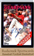 2023 Topps Update #88BA-XC Xzavion Curry /199 RC 35th Anniversary Auto Black