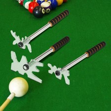 Adjustable Billiard Cue Stick Bridge Stainless Steel Removable Head Pool