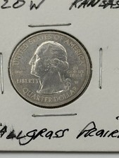 2020 W V75 Privy Mark Kansas Tall grass Prairie Circulated VF Low Mintage 