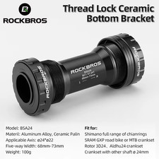 Bicycle Bottom Brackets Adapter Ceramic Bearing Press BSA Axle for Shimano R8000