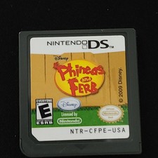 Phineas and Ferb game (Nintendo DS, 2009) Game Only!! Tested - Fast Ship!!