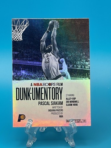 2025-26 Topps NBA Hoops Dunk-Umentory Pascal Siakam #D-5