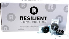 Premium Sound Isolation Clips - Pack of 100 - Ideal for Soundproofing Walls and