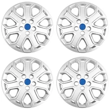 4 16" Wheel Covers Full Rim Hub Caps R16 Tire Size for 2012 2013 2014 Ford Focus