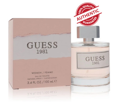 Guess 1981 For Her Eau de Toilette 100ml/3.4 fl. oz. Brand New In Box