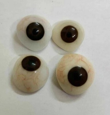 Dark Brown Colour Artificial Eyes 4 Pieces Superior Quality