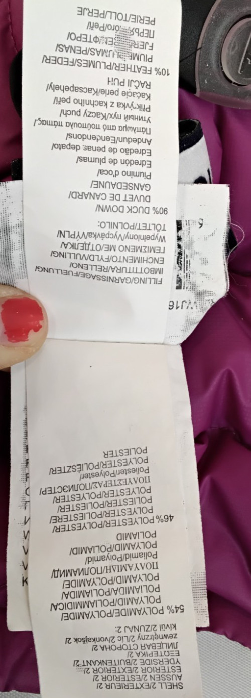 Rossignol Down Jacket Women's Large Reversible Ma… - image 15