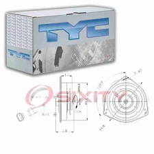 TYC Right Engine Cooling Fan Motor for 1994 Toyota Celica Belts Clutch  tf