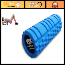 Bumpy Foam Roller - Solid Core EVA for Deep Tissue Massage Myofascial Release
