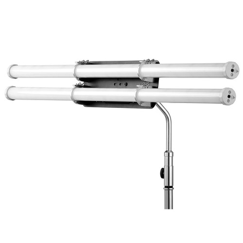 Godox TP-B2 2-Light Bracket for TP Series LED Pixel Tube Lights, Black/Silver - Picture 3 of 4