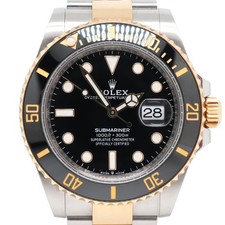 Rolex 2023 Mint Rolex 126613LN Submariner Date 41 18K Yellow Gold Steel Ceramic Watch