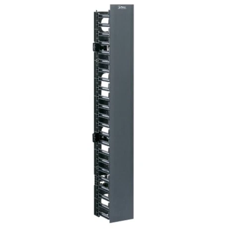 Panduit Wmpvf45e Cable Manager - Cable Manager - Black - 1 Pack - 45u Rack - Image 2 of 2