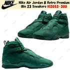 Nike Air Jordan 8 Retro Premium Bin 23 Sneakers IO2053-300 Men's Size
