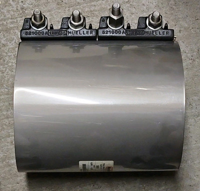 Mueller 500-12-0899 Full Seal 12''x8'' Pipe Repair Clamp OD 8.99''-9.39'' *FAST SHIP
