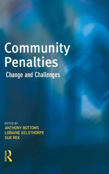 Anthony Bottoms (U. A.) | Community Penalties | Buch | Englisch (2001) | Willan-image