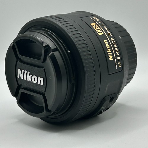 Nikon AF-S DX NIKKOR 35mm f/1.8G Lens + Hood + Box – Excellent Condition - Picture 8 of 14