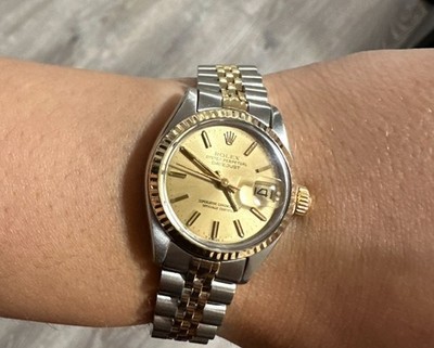 Rolex Datejust Women's Watch Two-Tone Gold Stainless Steel, 26mm