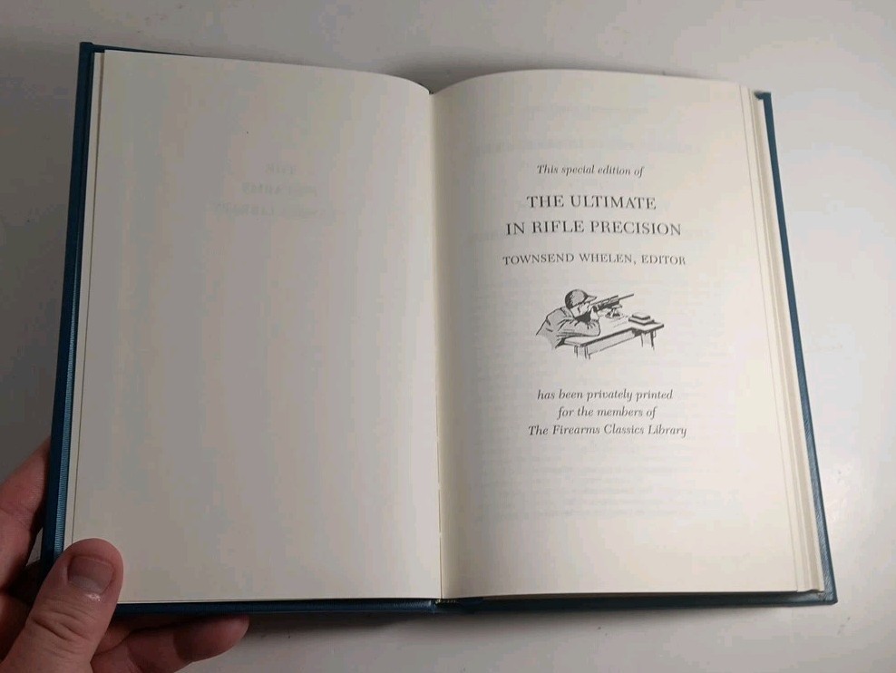 Firearms Classic Library Books The Ultimate in Rifle Precision Townsend Whalen