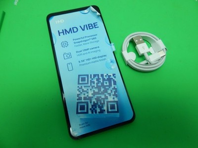 HMD Vibe N159V 64GB 4G LTE Gray (Straigh Talk TracFone) FREE BUNDLE & SHIP NEW