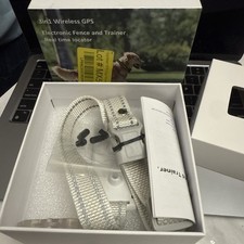 Upgraded GPS Dog Fence  Tracking Collar System - No Subscription Open Box