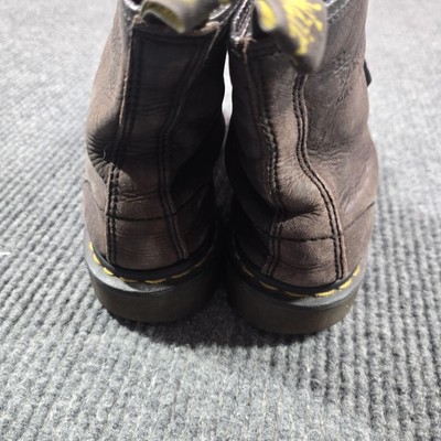 VTG Dr. Martens 1460 8-Eye Boots Mens Size? Brown Leather Combat Made In England Dr. Martens 1460 Crazy Horse Brown Leather 8-Eye Boots US  main image 2