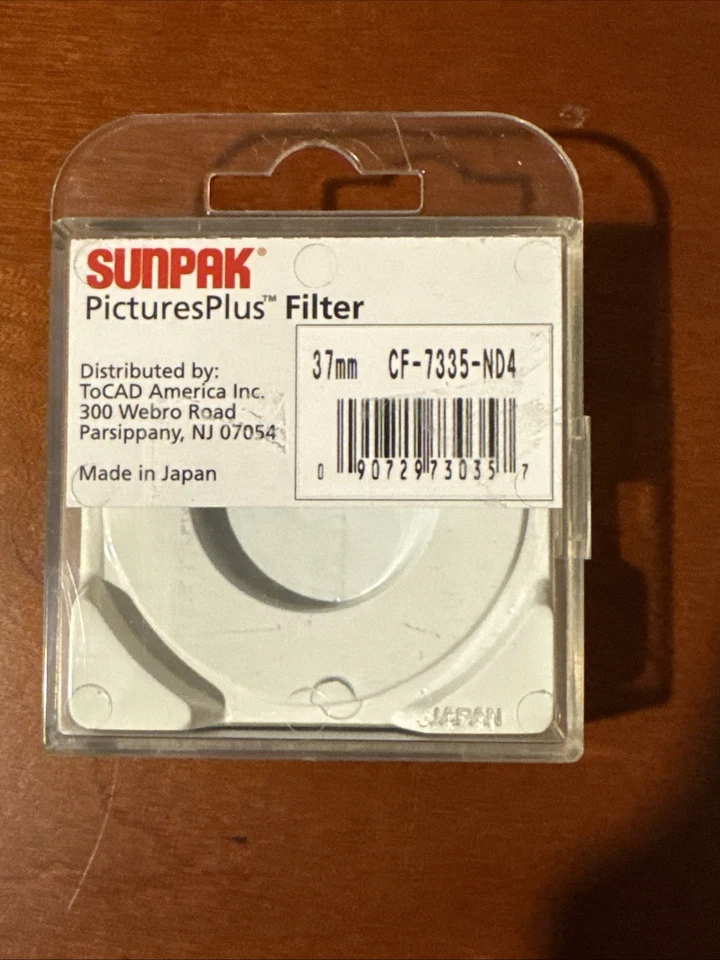 SUNPAK Nd4x 37mm Pictures Plus Filter Haze CF-7335-ND4 - Image 2 of 2