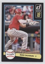 2016 Panini Donruss 1982 Design Black Border 97/99 Kole Calhoun #D82-36 z6b