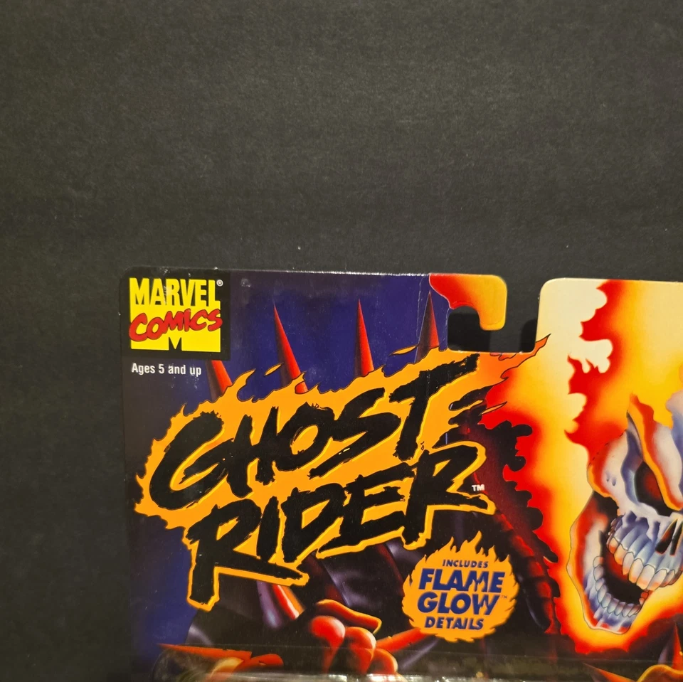 Toy Biz Rider de colección años 90 1996 - Armored Blaze con cofre Ghostfire ver fotos (2) Foto 3 de 4