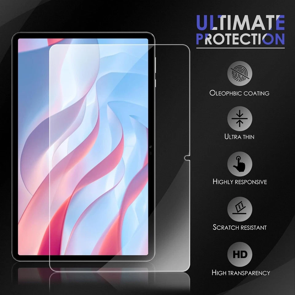 2 Pack HONOR Pad X9 11.5 in Screen Protector Protection Tempered Glass Shield - Image 3 of 4