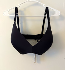 SKIMS Body Push-Up Bra Black 32DDD Adjustable Straps Hook Eye Closure NWT