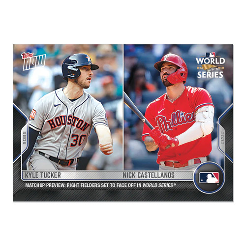 2022 Topps Now WSM-6 Kyle Tucker / Nick Castellanos