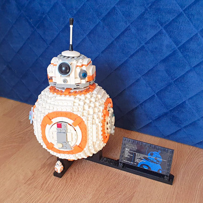LEGO Star Wars BB-8 75187 Set 1106 Teile mit Stellplatte, Alter 10+