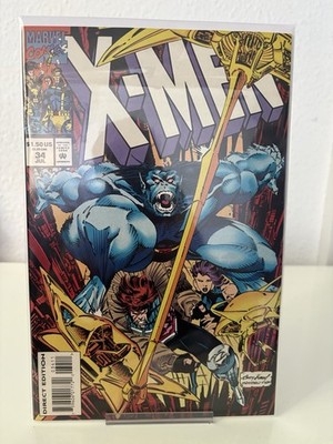X-MEN #34 Vol.2 Marvel Comic US Heft bagged and Boarded