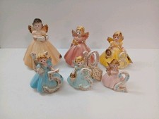 Vintage Josef Originals Birthday Angel Figuri...