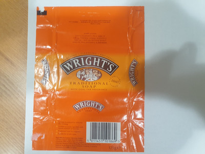 wrights Kohlenteerseife ca. 2005 Oldtimer Verpackung