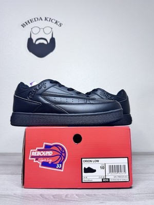 Size 10 - Patrick Ewing Orion Low Men s Black Men s Sneaker Brand New