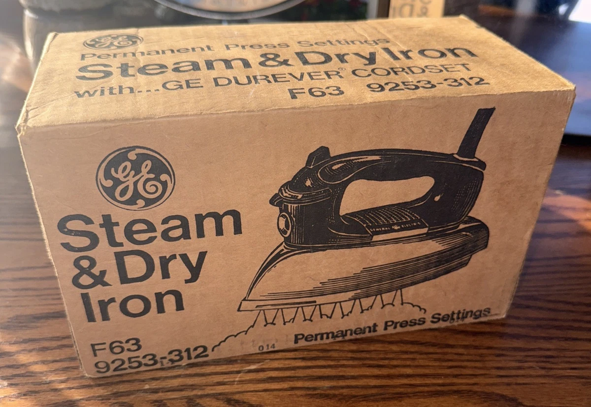 General Electric Steam Iron In Collectible Irons for sale | eBay