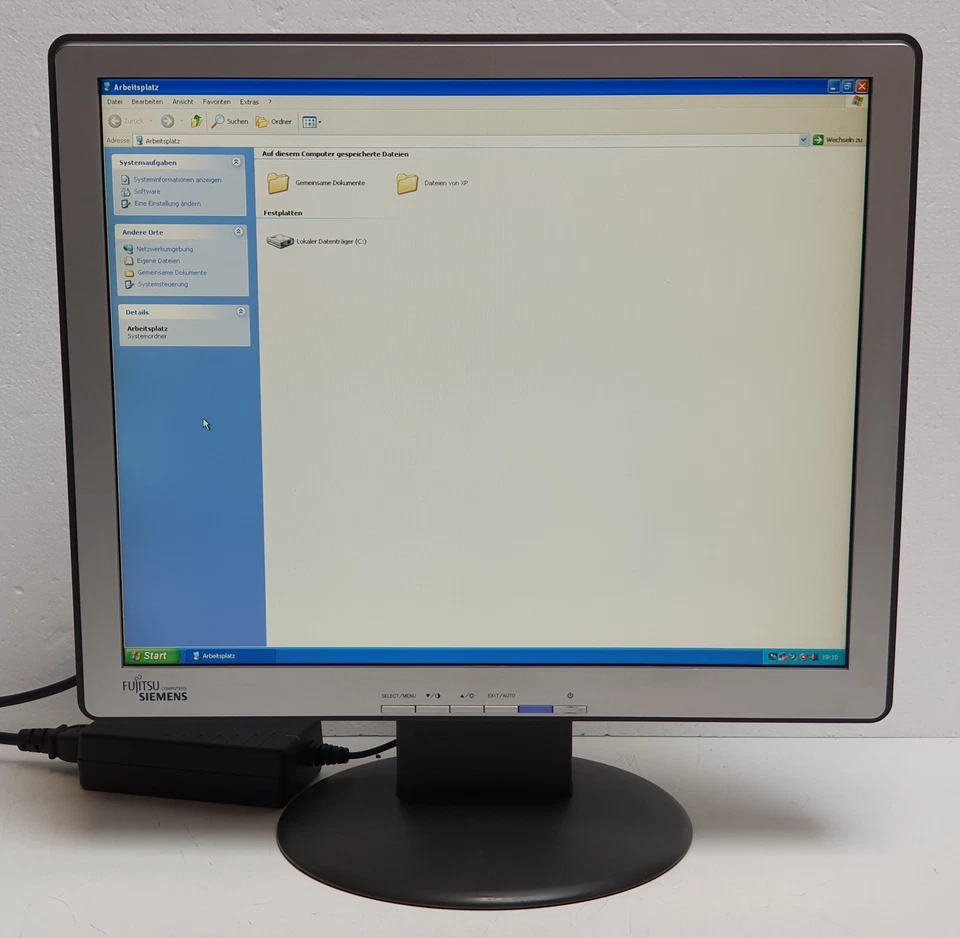 Fujitsu SIEMENS T17-2 17 Zoll Alte Monitor mit VGA Bildschirm Für Windows 95 98 - Bild 4 von 4