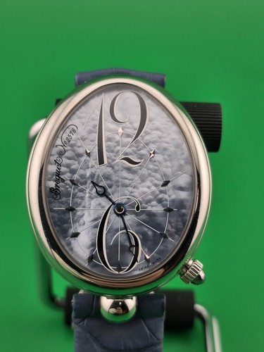 Breguet reine de Naples Queen of Naples rare black mother of pearl Box and P.