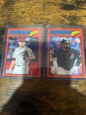 2026 Topps Heritage Diamondbacks Corbin Burnes & Jordan Lawlar