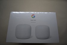 Google Nest Wifi Router and Point - Snow Sealed 