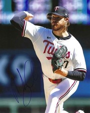 Signed  8x10 BAILEY OBER Minnesota Twins  Autographed photo - COA