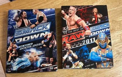 WWE: Raw and Smackdown - The Best of 2011 (DVD, 2012, 4-Disc Set) 2009-2010